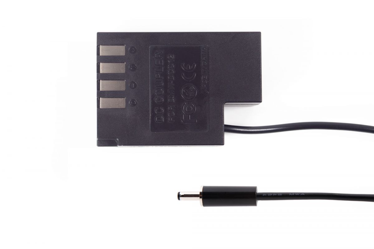 Panasonic DCC-12 Compatible dummy battery for Scout Camera Box