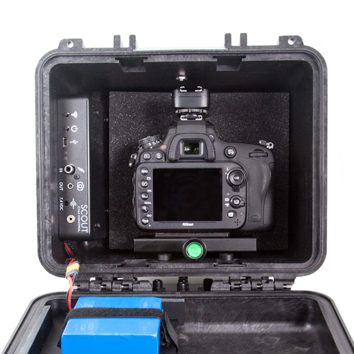 Full Frame Camera in Scout Camera Box