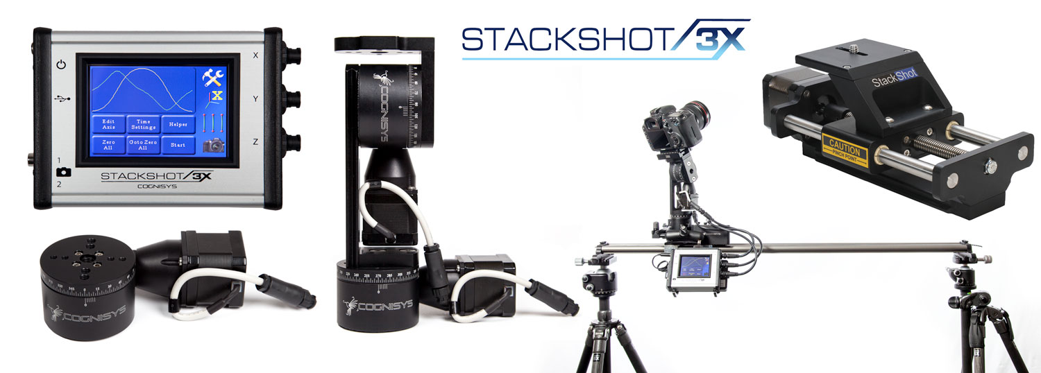 StackShot 3X and Pan Tilt Setup